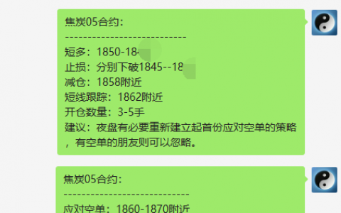 16日：焦炭短线VIP策略精准完成