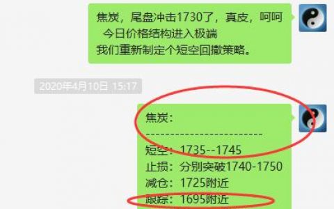 焦炭：短线VIP精准交易策略，完成跟踪