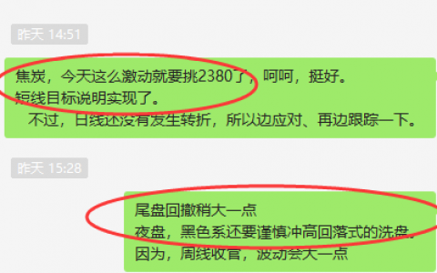 焦炭：29点开盘价差，顺势完美冲高回落