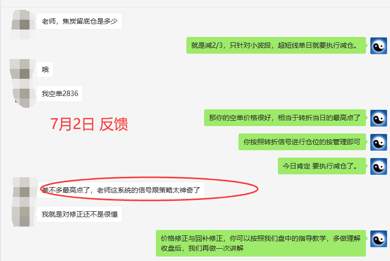 用户心声:200多点利润 的最高点转折空单
