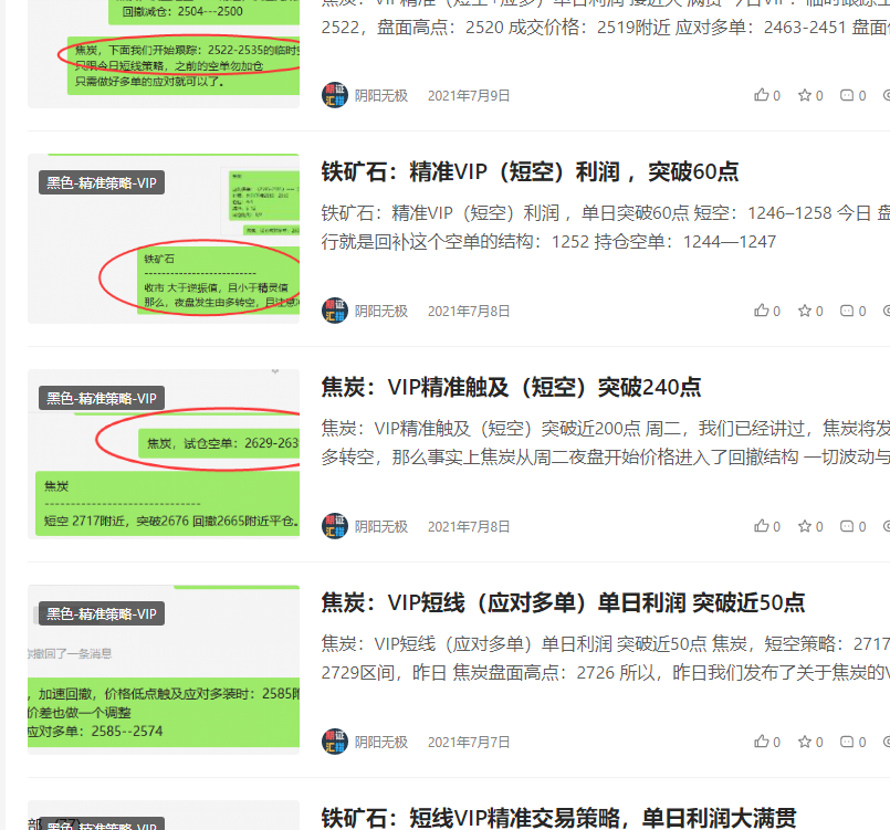 VIP策略:本周跟踪发布(一周)VIP交易实例,胜率95%以上