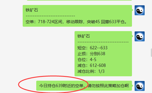 铁矿石:VIP精准策略(短空)两日突破70点利润