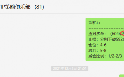 铁矿石：精准VIP策略（短线多单）利润突破65点
