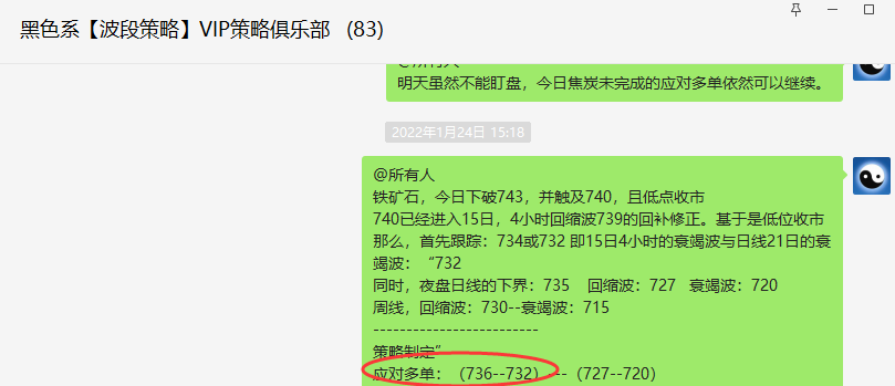 铁矿石:精准VIP策略(临时多单)利润突破80点