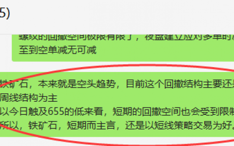 铁矿石：VIP精准策略（短线多单）利润突破75点