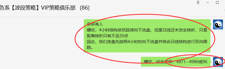 螺纹:精准VIP策略(短线空单)突破200点利润