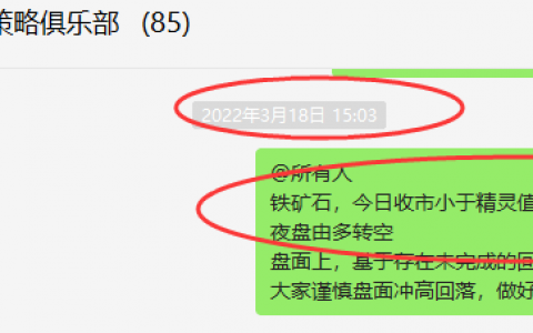 铁矿石：精准VIP策略（短线空单）目标利润达43点