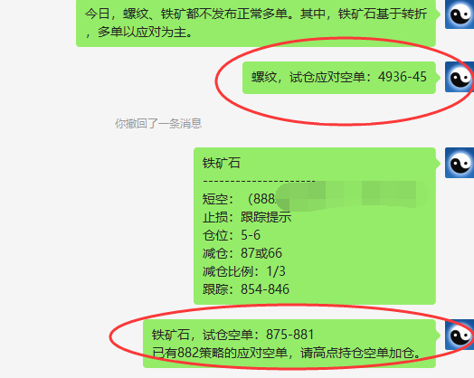 螺矿:VIP精准策略(短线空单)分别突破200/55