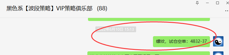 螺纹:VIP精准策略(短线空单)利润突破280点
