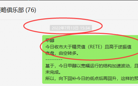 甲醇：精准VIP策略（短线多单）近200点