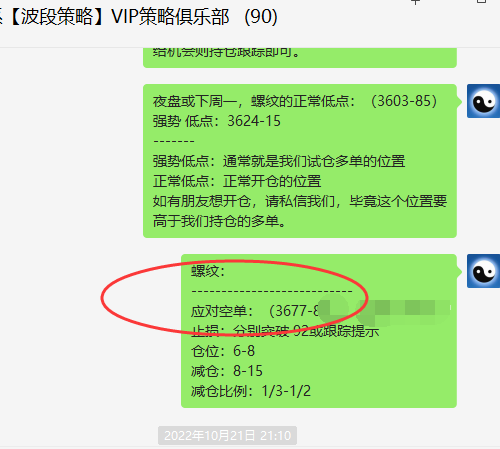 螺纹:VIP精准策略【应对空 单】在冲高回落之快速放大