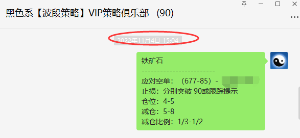 黑色系:VIP精准策略短线(应对空单)精准完成跟踪