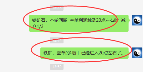 铁矿/焦煤:精准VIP策略:(短线空单)利润突破20/80点