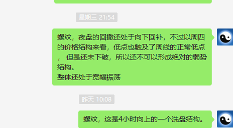 螺纹:4小时结构的精准多空转折