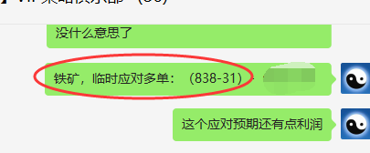 铁矿石:VIP精准策略(短线空单)利润突破40点