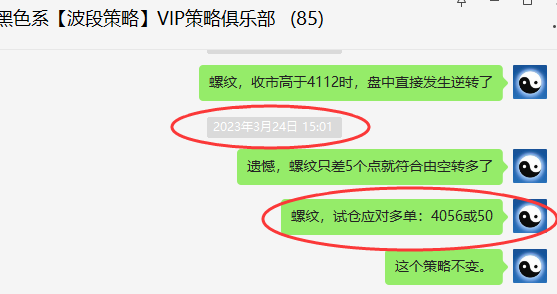螺纹:VIP精准策略(多空结构)双向利润达200点