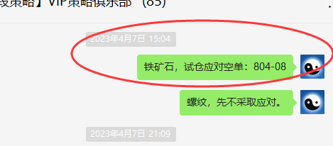 铁矿石:VIP精准策略(超级短空)4个交易突破35点