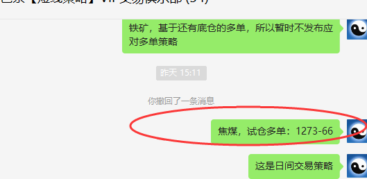 焦煤,VIP精准策略(日间多单)利润突破55点