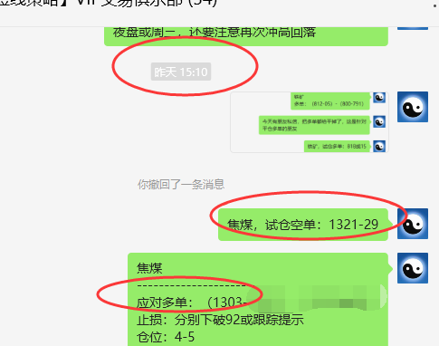焦煤:VIP精准策略(双向策略)多空利润突破30点