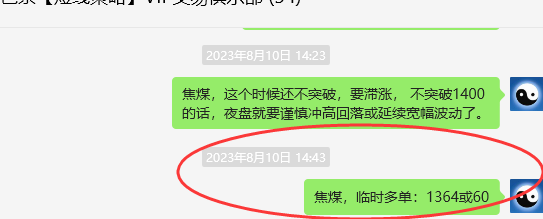 焦煤:VIP精准策略(短线)多单利润突破270点