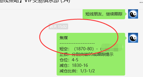 焦煤:VIP精准策略(日间)如何实现双向利润突破80点
