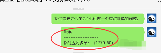 焦煤:VIP精准策略(日间)双向空单突破70点