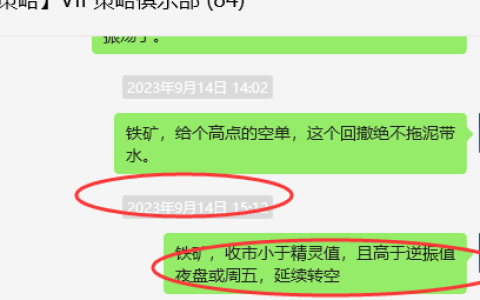 铁矿石：精准VIP策略（短空）跟踪利润突破50点