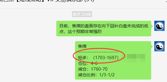 焦煤:VIP精准策略(日间)低点与次高点双向交易利润