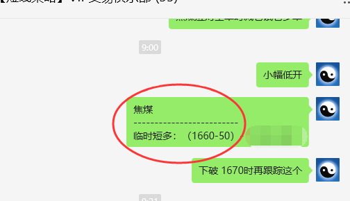 焦煤:VIP精准策略(日间)双向策略超60点