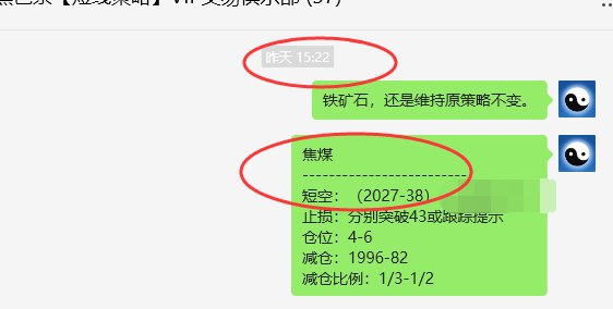 焦煤:VIP精准策略(日间)减平利润突破80点