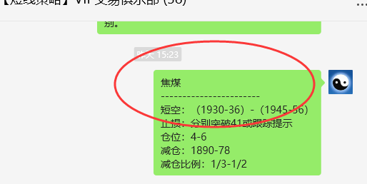 焦煤:VIP精准交易策略(日间)利润突破65点
