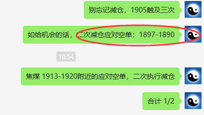 焦煤:VIP精准策略(日间)双向减平利润突破75点