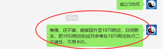 焦煤:VIP精准策略(日间)减平利润完成超70点