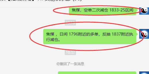 焦煤:VIP精准策略(日间)减+平利润突破105点