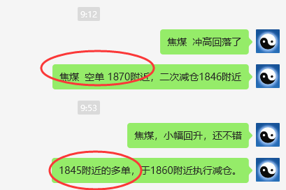 焦煤:VIP精准策略(日间)减+平利润突破70点