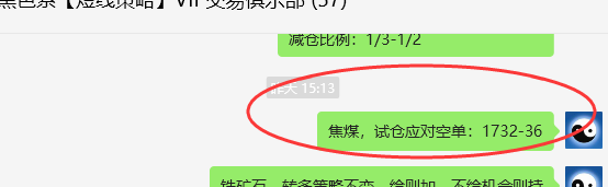 焦煤:VIP精准策略(日间)双向减平利润成功完成115点