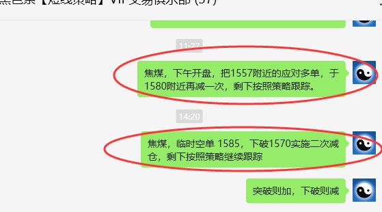 焦煤:VIP精准策略(日间)双向减平突破53点