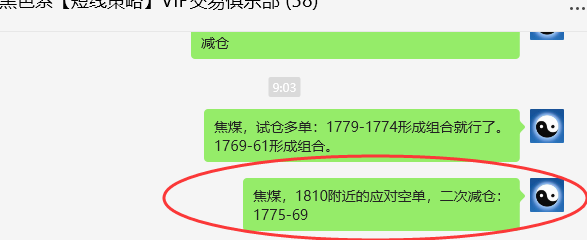 5月24日,焦煤:VIP精准策略(日间)多空减平75点