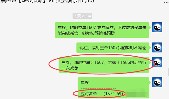 6月20日,焦煤:VIP精准策略(日间)多空减平52点