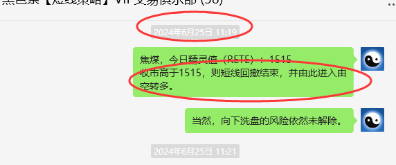 7月4日,焦煤:VIP精准策略(短多)利润突破100点