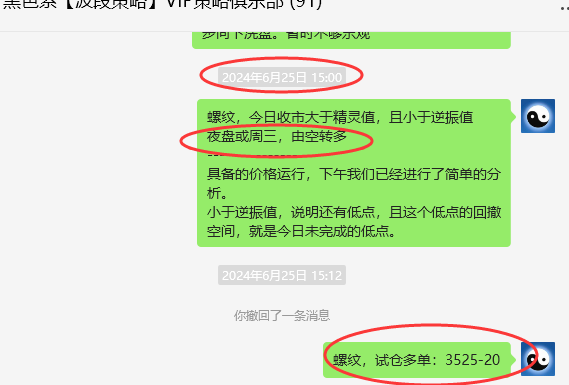 7月4日,螺纹:VIP精准策略(短多)利润突破100点