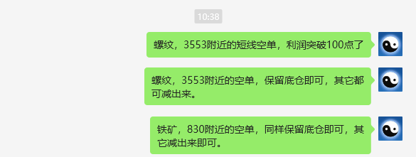 7月22日,螺纹:精准VIP策略(短空)突破110点