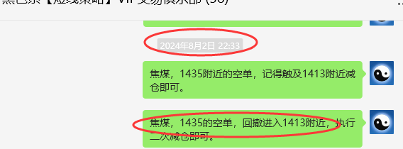 8月5日,焦煤:VIP精准交易策略(日间)多空减平67点