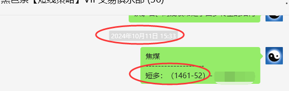 10月14日,焦煤:VIP精准策略(日间)多空减平96点