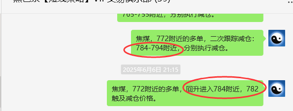 6月9日,焦煤:VIP精准策略(日间)多空减平19+6点