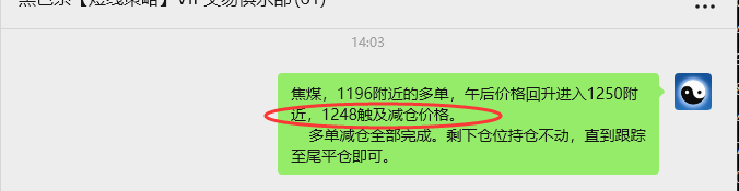 9月16日,焦煤:VIP精准策略(日间)多空减平61+12点
