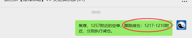 9月17日，焦煤：VIP精准策略（日间）多空减平64+21点