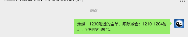 9月24日,焦煤:VIP精准策略(日间)多空减平52+12点