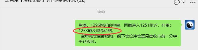 11月4日,焦煤:VIP精准策略(日间)多空减平41+13点