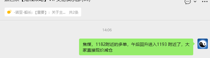 11月14日,焦煤:VIP精准策略(日间)多空减平32+18点